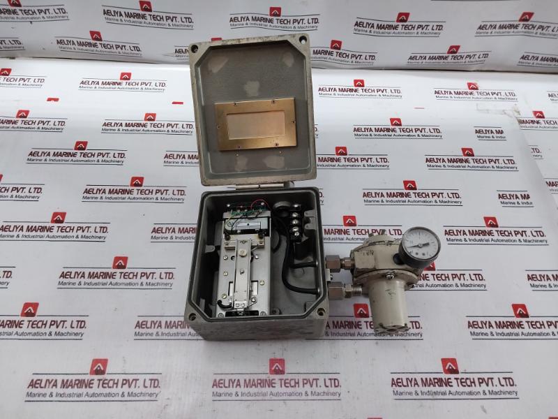 Yamatake-honeywell N0x110-ow-7 I/p Transducer Air Regulator 4-20ma