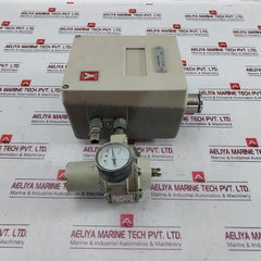 Yamatake-honeywell N0x110-ow-7 I/p Transducer Air Regulator 4-20ma