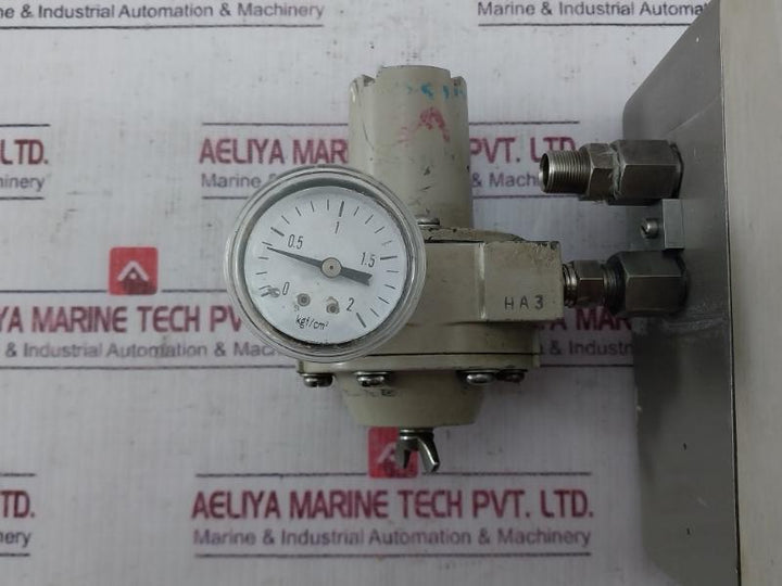 Yamatake-honeywell Nox110-ow-7 I/p Transducer Air Regulator, 0.2~1.0 Kg/cm2