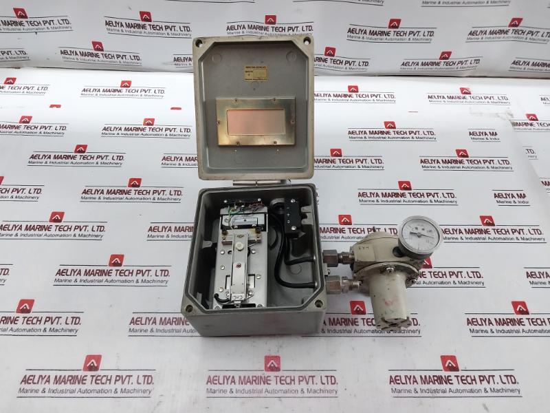 Yamatake-honeywell Nox110-ow-7 I/p Transducer Air Regulator, 0.2~1.0 Kg/cm2