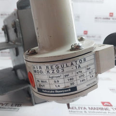 Yamatake-honeywell Nox110-ow-7 Transducer Air Regulator 4-20 Ma 0.2-1.0 Kg/Cm2