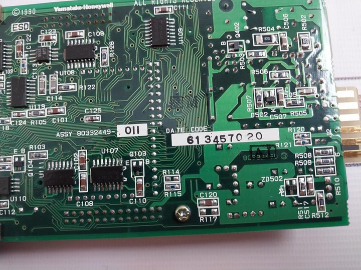 Yamatake-honeywell Rtd Analog Input Module Dc24V -180-100C Pt
