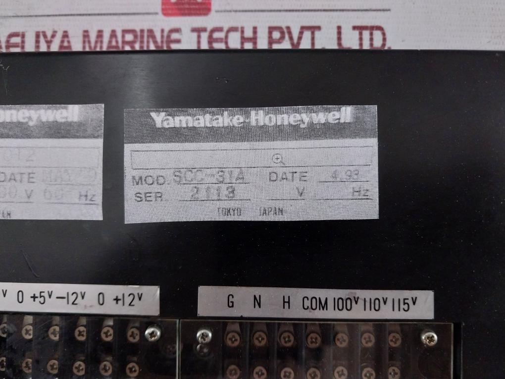 Yamatake-honeywell Scc-31A Controller 100V 60Hz