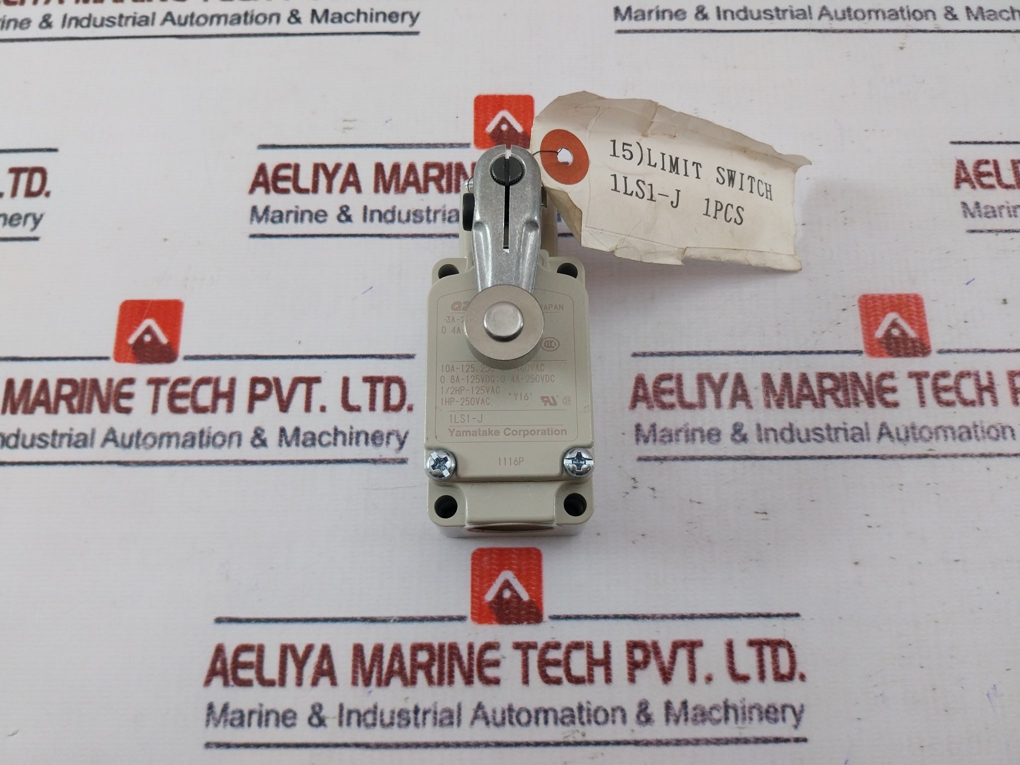 Yamatake 1Ls1-j Limit Switch 10A-125,250 Or 480Vac 1Hp-250Vac