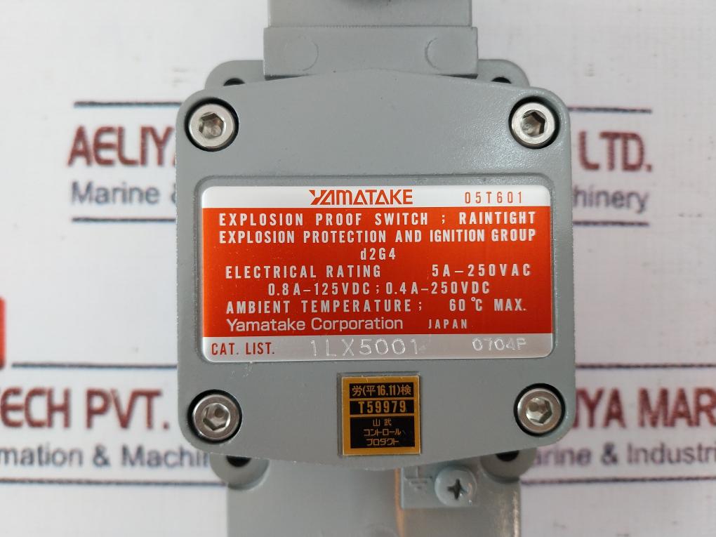 Yamatake 1lx5001 Explosion Proof Raintight Switch 5a-250vac