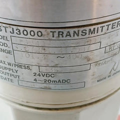 Yamatake Dstj3000 Pressure Transmitter Jtg240-e1Q-00000-w-xx 24Vdc 35 Kgf/Cm2