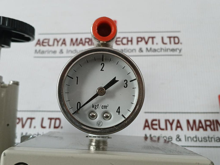 Yamatake E/P Pneumatic Valve Positioner 0 To 4Kgf/Cm2 Hep 17-12Blry5Rgsd-x1-x