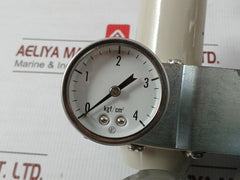 Yamatake E/P Pneumatic Valve Positioner 0 To 4Kgf/Cm2 Hep 17-12Blry5Rgsd-x1-x