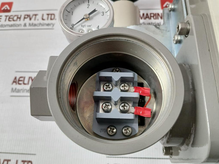 Yamatake E/P Pneumatic Valve Positioner 0 To 4Kgf/Cm2 Hep 17-12Blry5Rgsd-x1-x