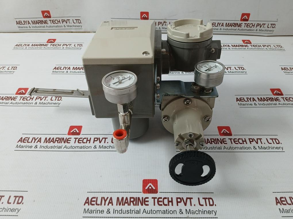 Yamatake E/P Pneumatic Valve Positioner 0 To 4Kgf/Cm2 Hep 17-12Blry5Rgsd-x1-x