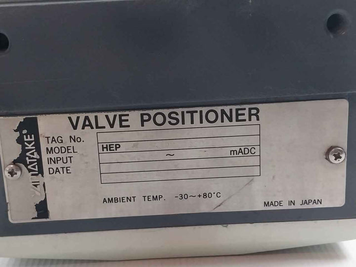 Yamatake Hep 17-12blry1rgsd-c1-x Valve Positioner 4–20ma Dc