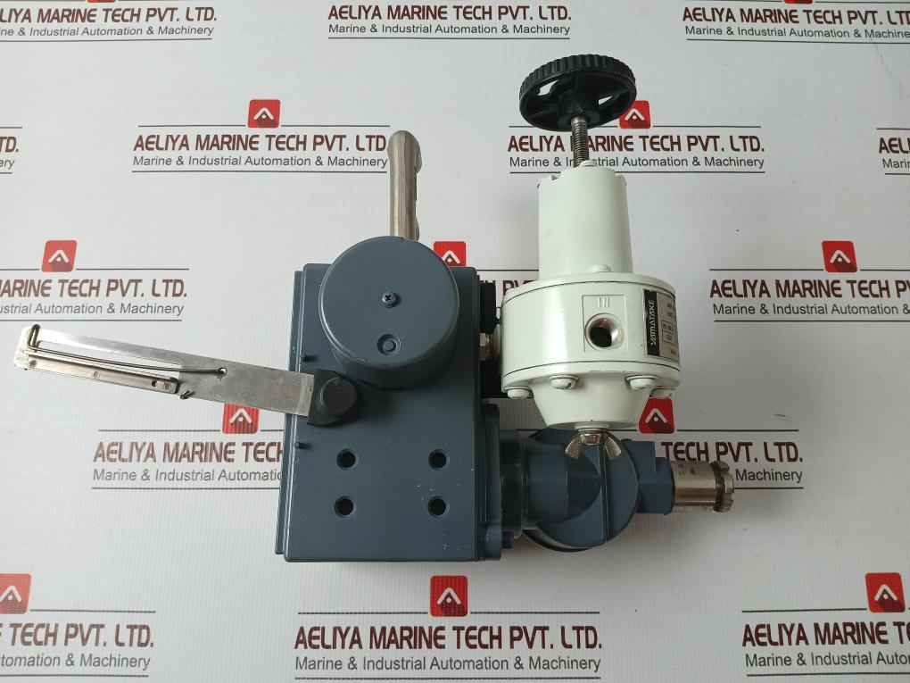 Yamatake Hep 17-13Bldy6Rgsr-c1-x Valve Positioner Air Regulator 4-20 Madc 400Kpa