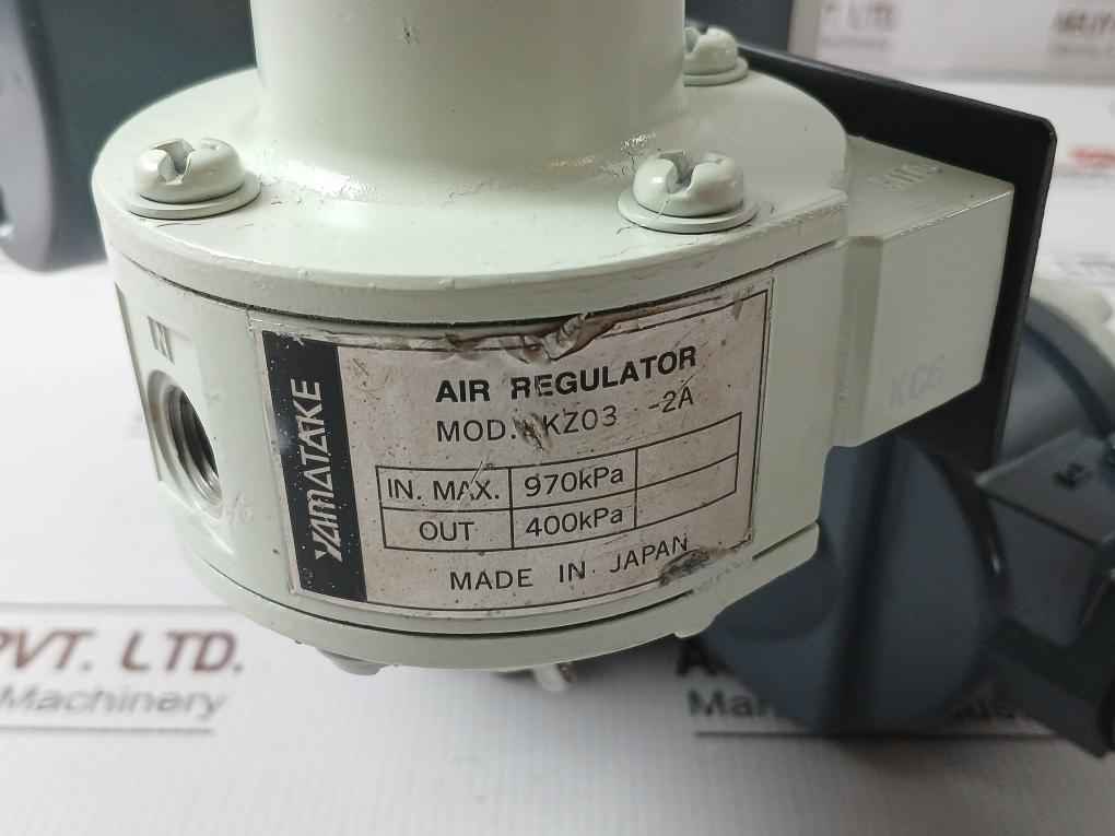 Yamatake Hep 17-13Bldy6Rgsr-c1-x Valve Positioner Air Regulator 4-20 Madc 400Kpa