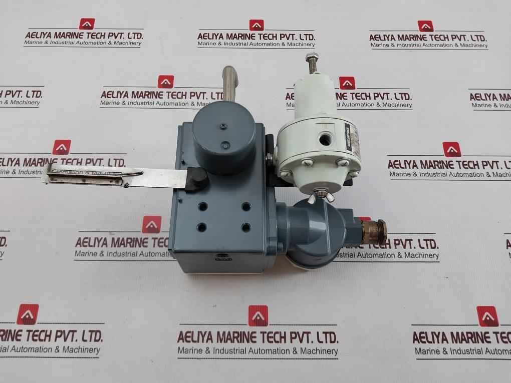 Yamatake Hep 17-13bldy6rgsr-x1-x Valve Positioner Air Regulator 400kpa Kz03-2a