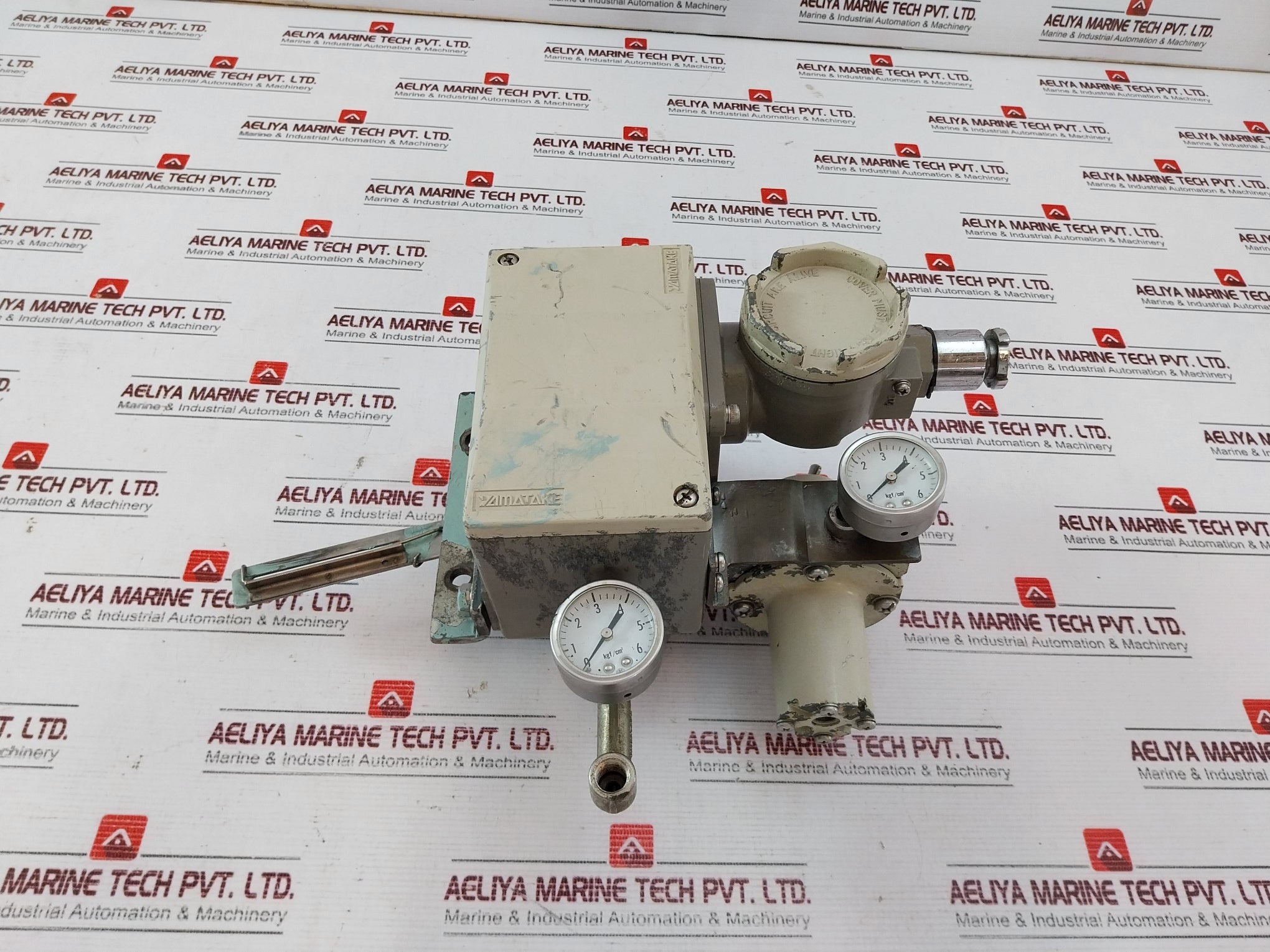Yamatake Hep 17-43Bldy7Rgsr-c1-x Valve Positioner Air Regulator