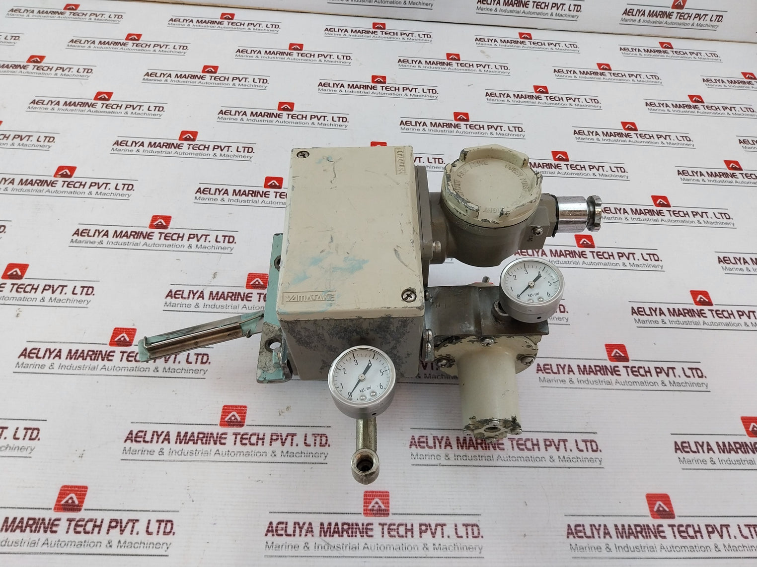 Yamatake Hep 17-43Bldy7Rgsr-c1-x Valve Positioner Air Regulator