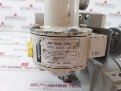 Yamatake Hep 17-43Bldy7Rgsr-c1-x Valve Positioner Air Regulator