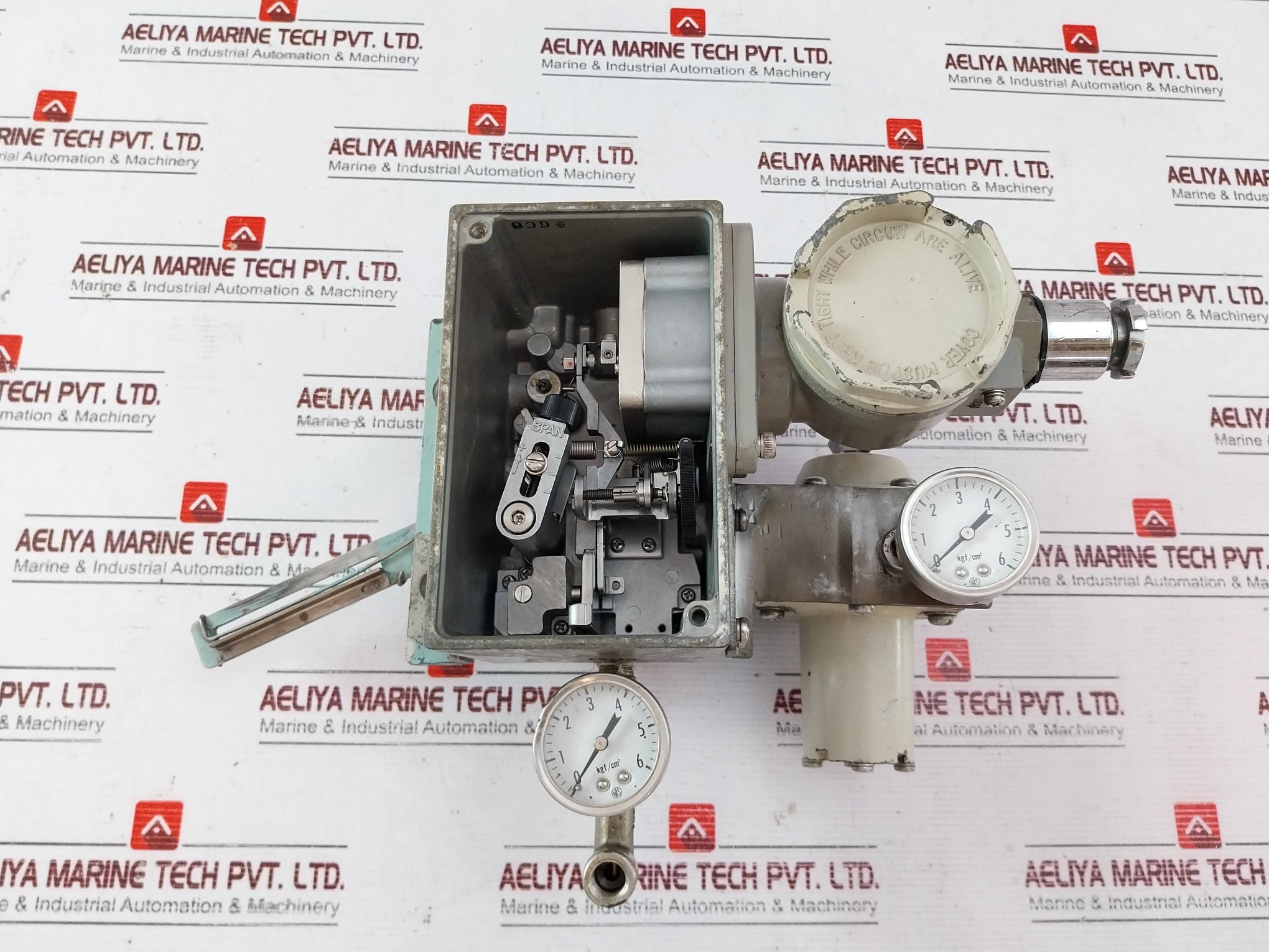 Yamatake Hep 17-43Bldy7Rgsr-c1-x Valve Positioner Air Regulator
