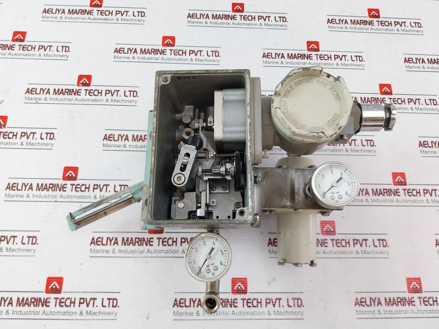 Yamatake Hep 17-43Bldy7Rgsr-c1-x Valve Positioner Air Regulator