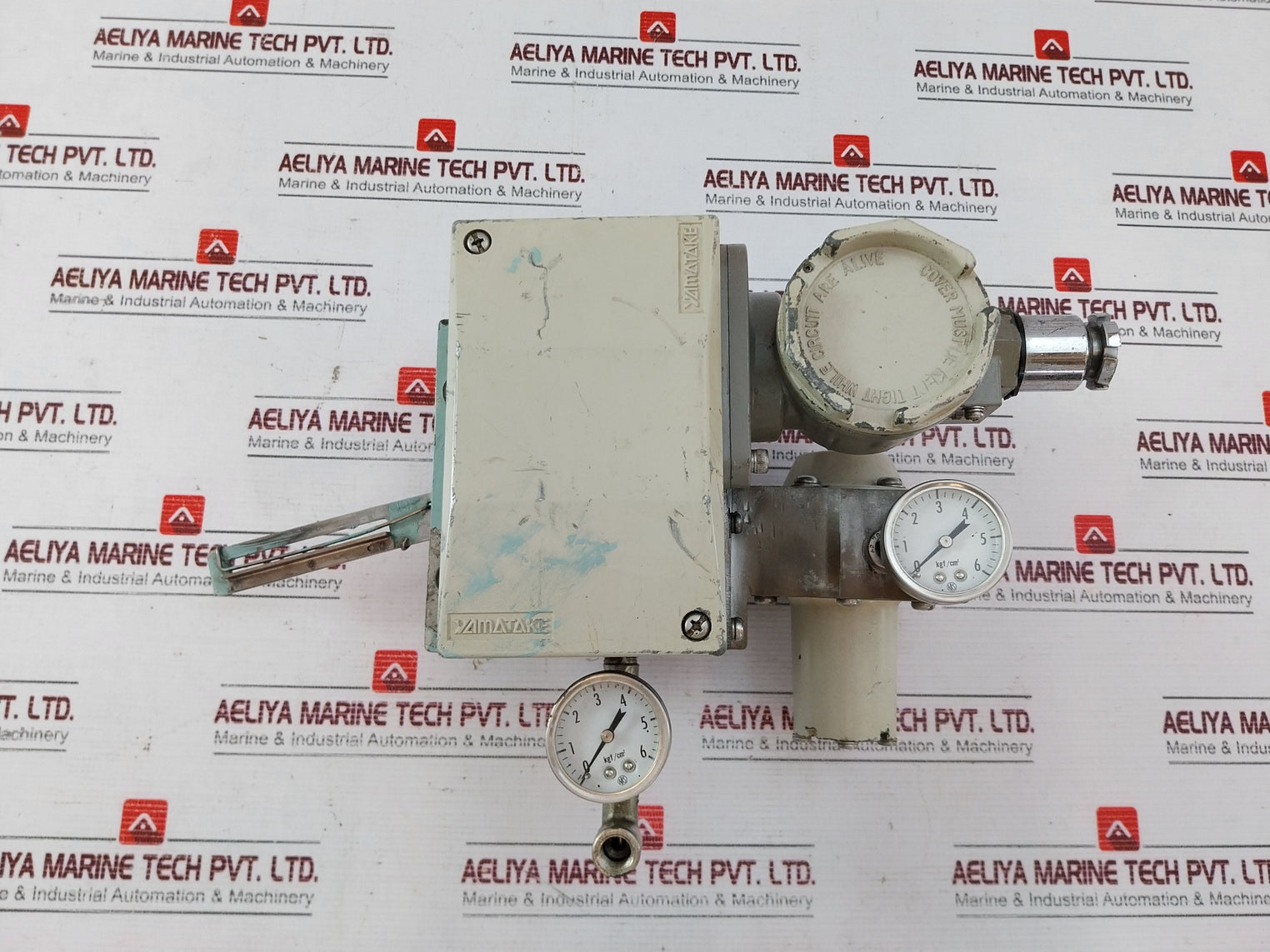Yamatake Hep 17-43Bldy7Rgsr-c1-x Valve Positioner Air Regulator