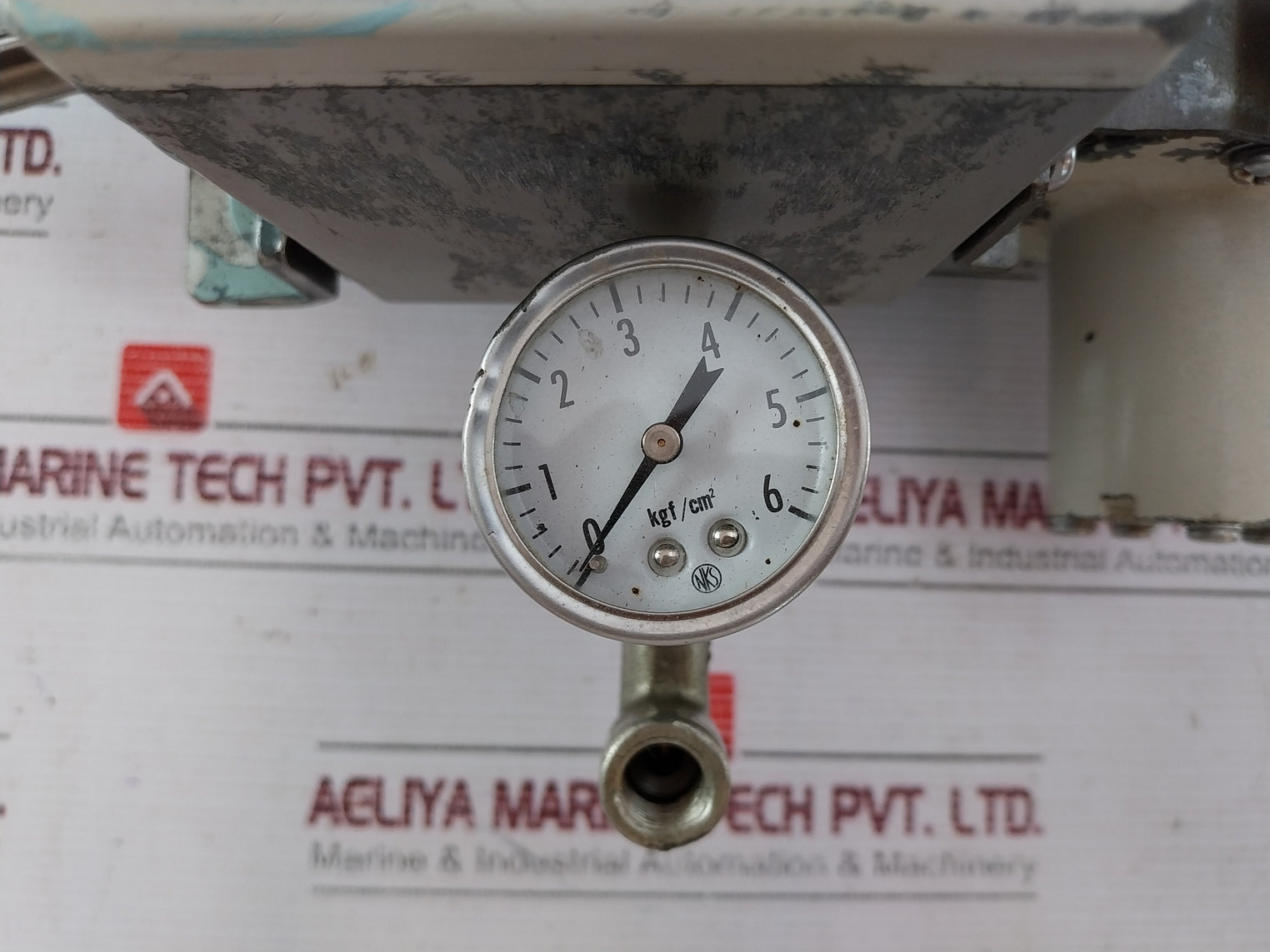 Yamatake Hep 17-43Bldy7Rgsr-c1-x Valve Positioner Air Regulator