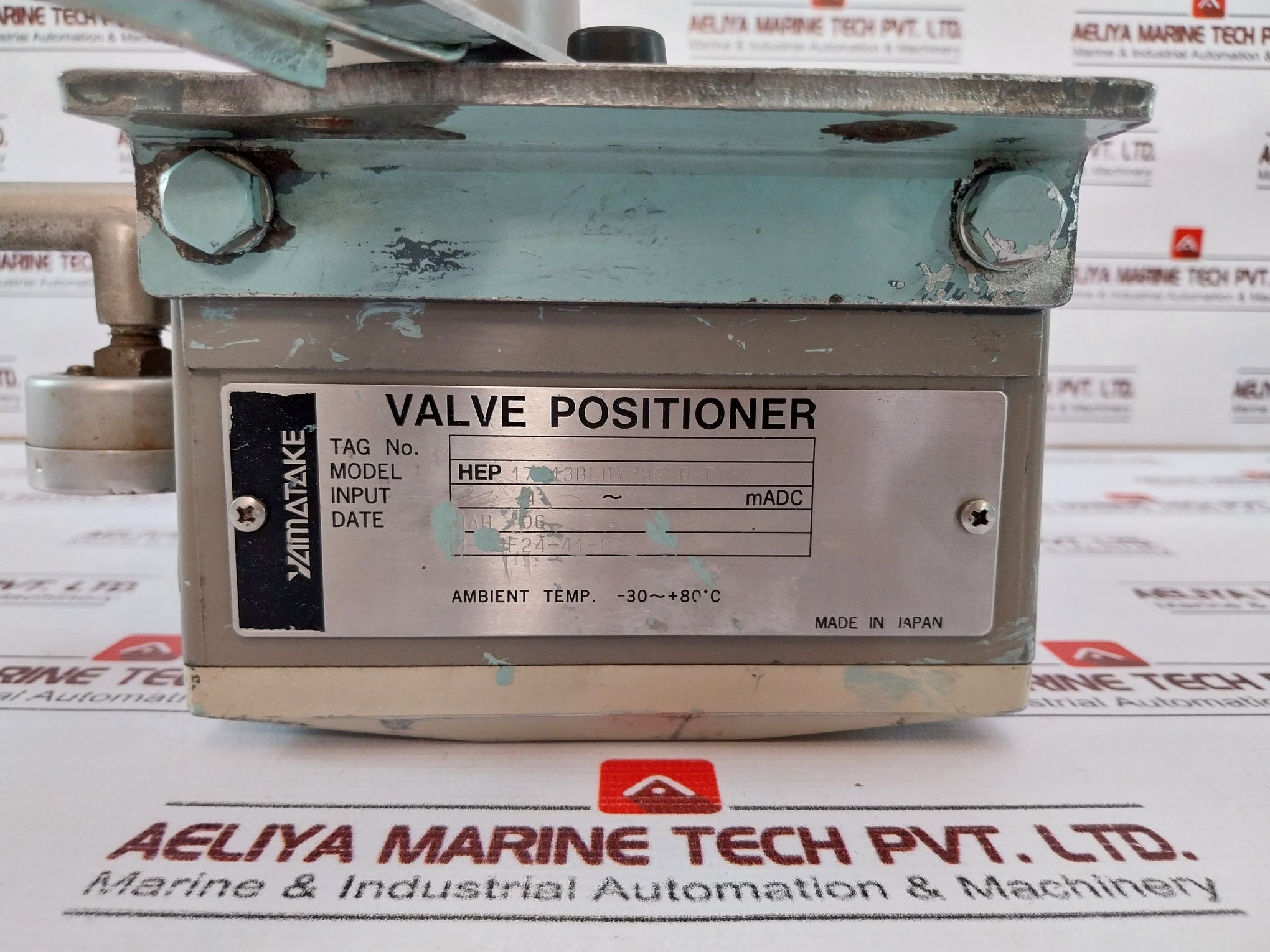 Yamatake Hep 17-43Bldy7Rgsr-c1-x Valve Positioner Air Regulator