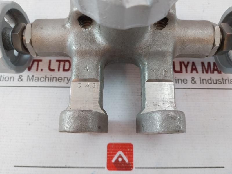 Yamatake Honeywell 316 Tz Transmitter With Valve And Spare 0A0-000-02C 316 Tz Ca3