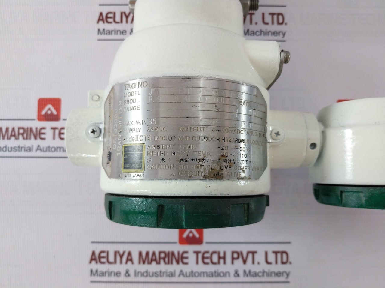 Yamatake Honeywell Dstj3000 Pressure Transmitter 35 Kgf/Cm2 24Vdc 4-20Madc 0-10