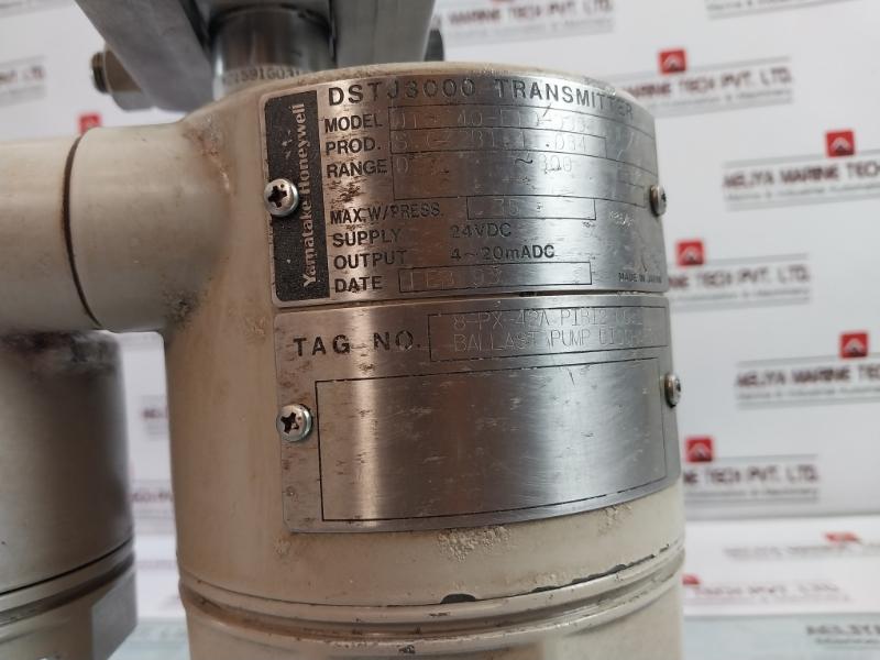 Yamatake Honeywell Dstj3000 Pressure Transmitter Jtg240-e1Q-00000-w-xx 24Vdc