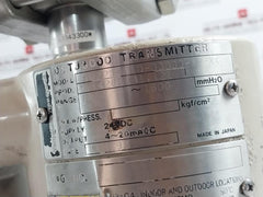 Yamatake Honeywell Dstj3000 Transmitter Jtd220-e1Q-00000-w2-xx, 24Vdc
