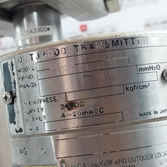 Yamatake Honeywell Dstj3000 Transmitter Jtd220-e1Q-00000-w2-xx, 24Vdc