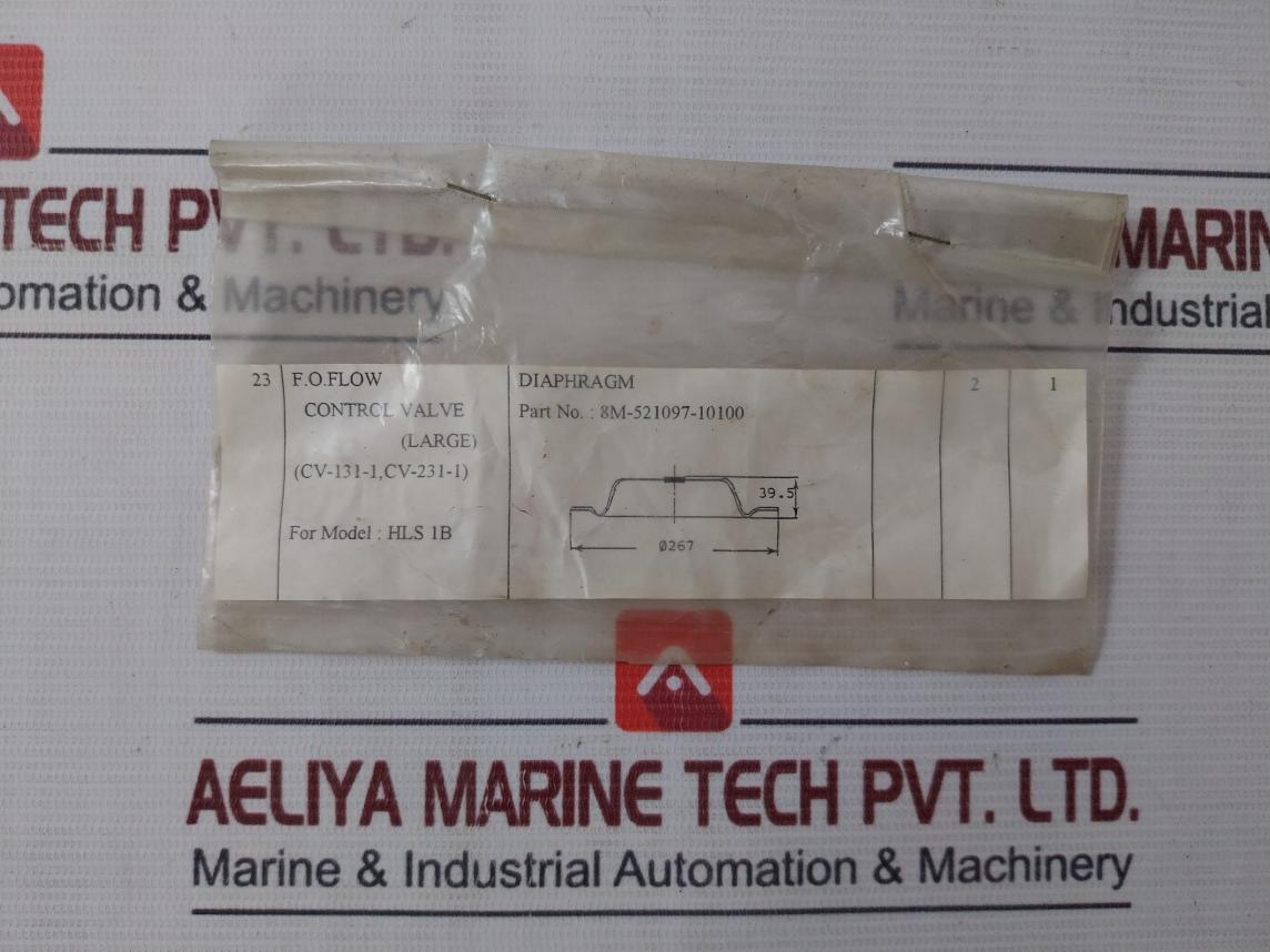 Yamatake Honeywell Ha-2 Diaphragm For Small V/V 8M-521097-10100