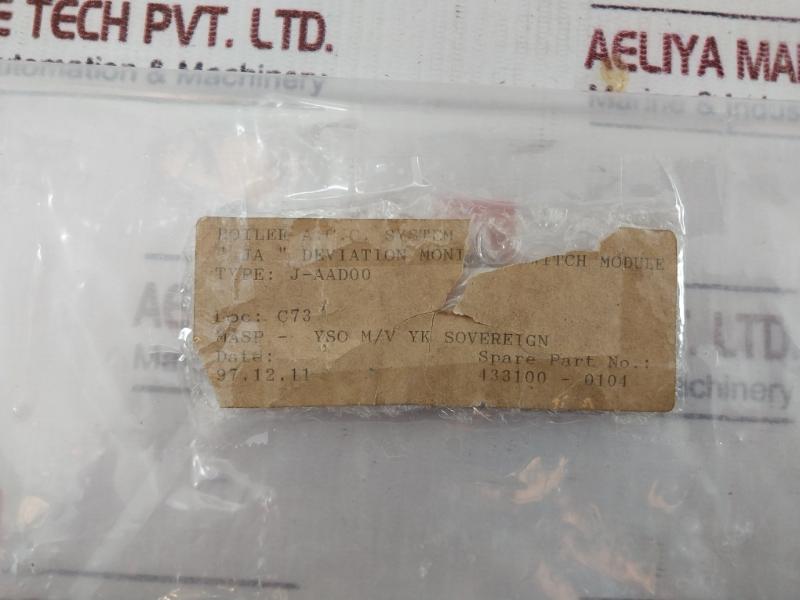 Yamatake Honeywell J-aad00 Deviation Monitor 824072I4 Dc 24V