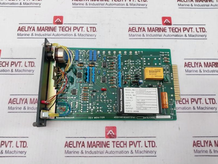 Yamatake Honeywell J-aad00 Deviation Monitor 824072I4 Dc 24V