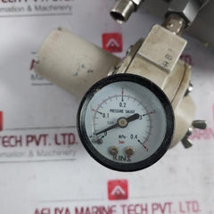 Yamatake Honeywell Kz03-1A Air Regulator 4-20 Ma, 0-0.4Mpa