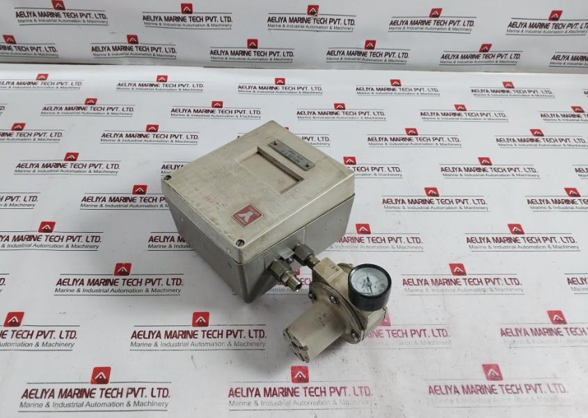 Yamatake Honeywell Kz03-1A Air Regulator 4-20 Ma, 0-0.4Mpa