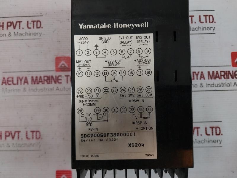 Yamatake Honeywell Sdc2005Gf38A00001 Temperature Controller X9204