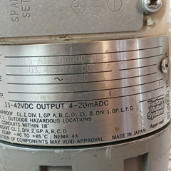 Yamatake Honeywell Std915-a1H-00000-3-e5E9 St3000 Pressure Transmitter 11-42 Vdc