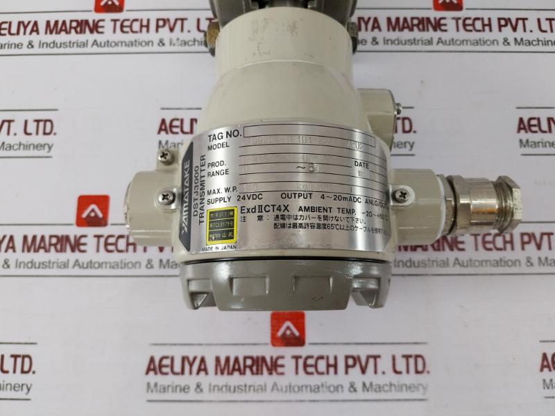 Yamatake Jtd920A-1E1B1-22Xx1-a2U2 Pressure Transmitter 24Vdc Dstj3000 Tc13579