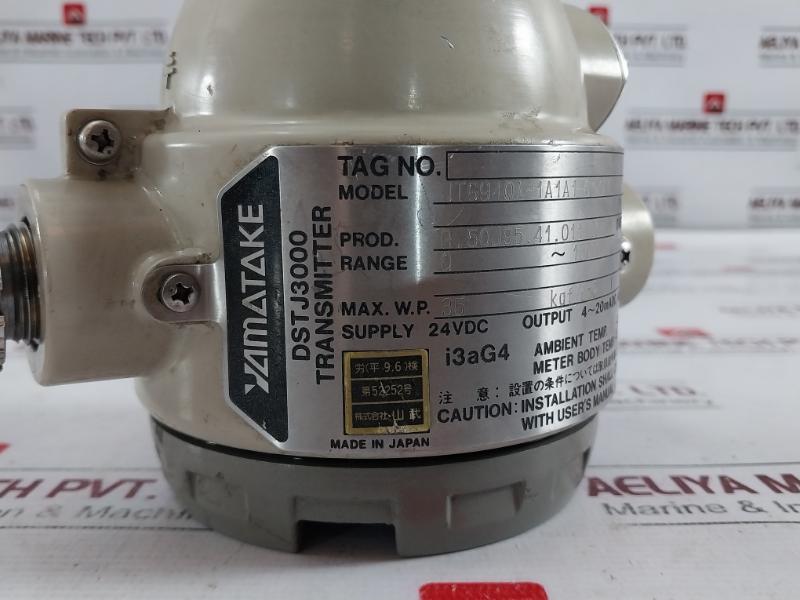 Yamatake Jtg940A-1A1A1-61Xx1-a2U2 Dst J3000 Pressure Transmitter 35 Kgf/Cm2