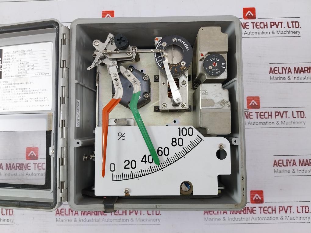Yamatake Kgpa12-03821A1S-g Pressure Indicating Controller R-94899-41-032