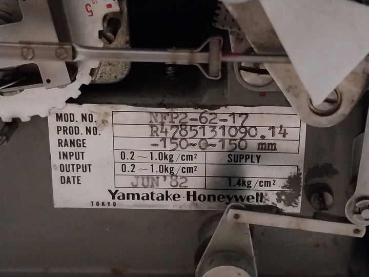Yamatake Nfp2-62-17 Boil Water Level Controller