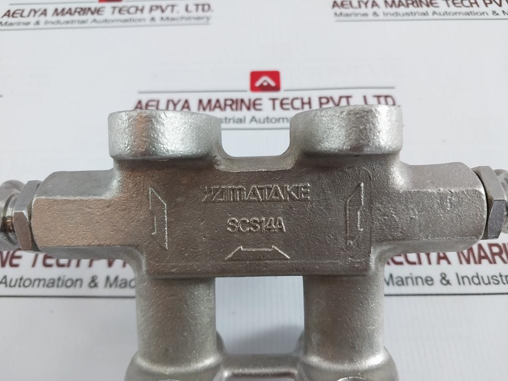 Yamatake Scs14A Three Way Control Valve