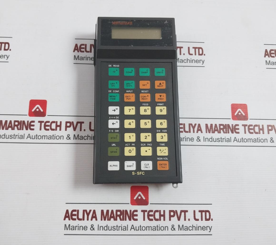 Yamatake Sfc 160-31S-xc Smart Field Communicator Model 6Vdc 0–16 Madc