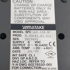 Yamatake Sfc 160-31S-xc Smart Field Communicator Model 6Vdc 0–16 Madc