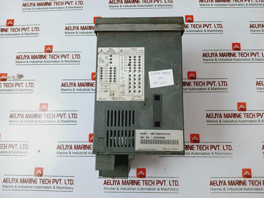Yamatake Srf106As00000 Smart Recorder 50/60Hz 30Va Max 100-240V