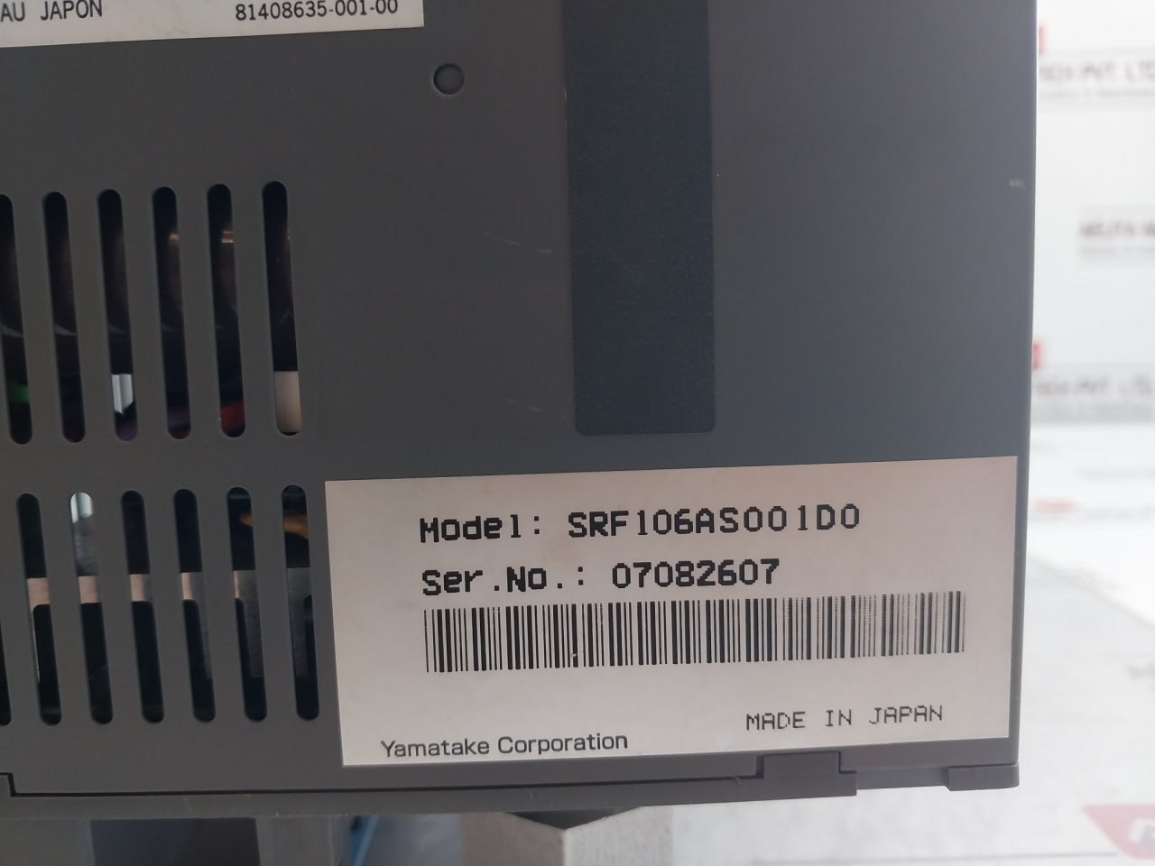 Yamatake Srf106As001D0 Srf100 Smart Recorder 81408635-001-00 100-240V~&nbsp;Ac 50/60Hz