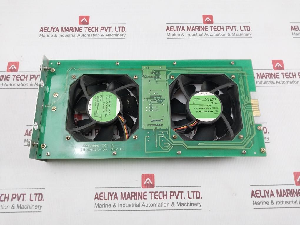 Yamatake 80363738-001 Dual Node Chassis Cooling Fan Assy Cndc24B4P-922 Dc24V 7W
