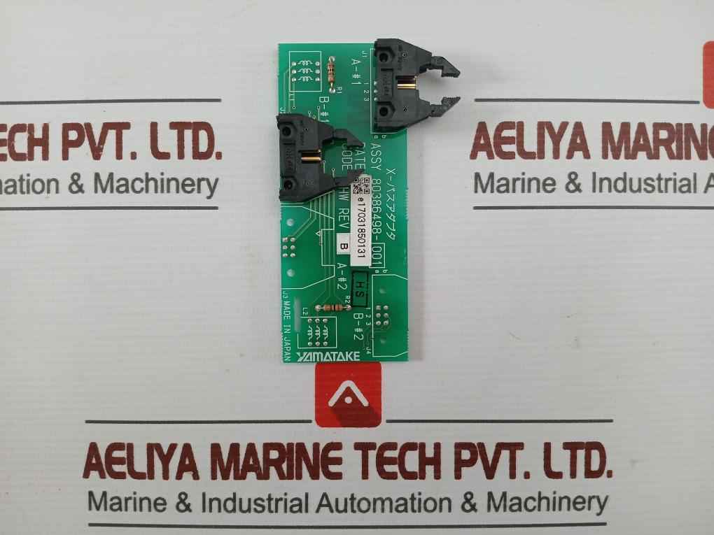 Yamatake 80386498-001 X-bus Adapter Rev. B Used