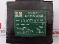 Yaming Ng400Z High Pressure Sodium Lamp Ballast 220V-50Hz
